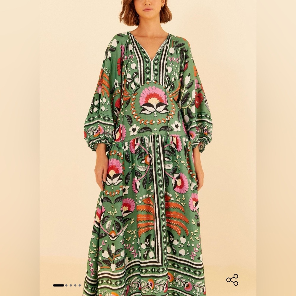 Floral Maxi Dress FARM RIO